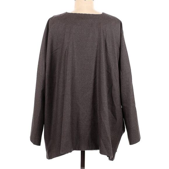 Eskandar Wool Cashmere Coat Oversized Jacket Button Front Boxy Pockets NEW $3895 - Picture 2 of 7